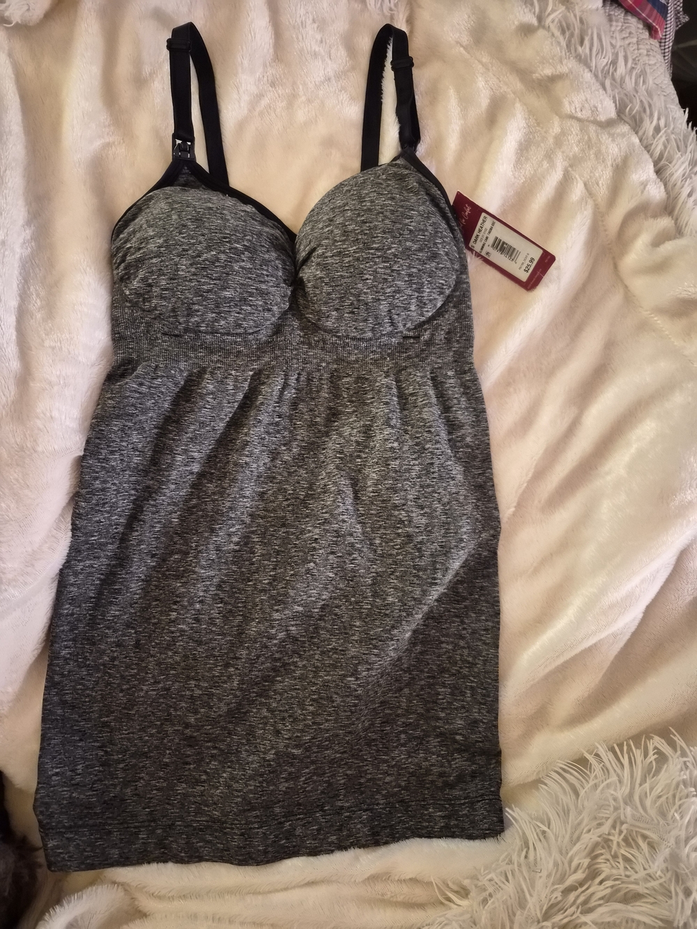 Bravado Basics Nursing Cami Built In Bra NWT Small